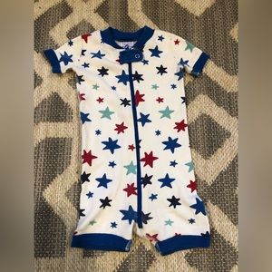 Hanna Andersson shorty 4th of July pajamas